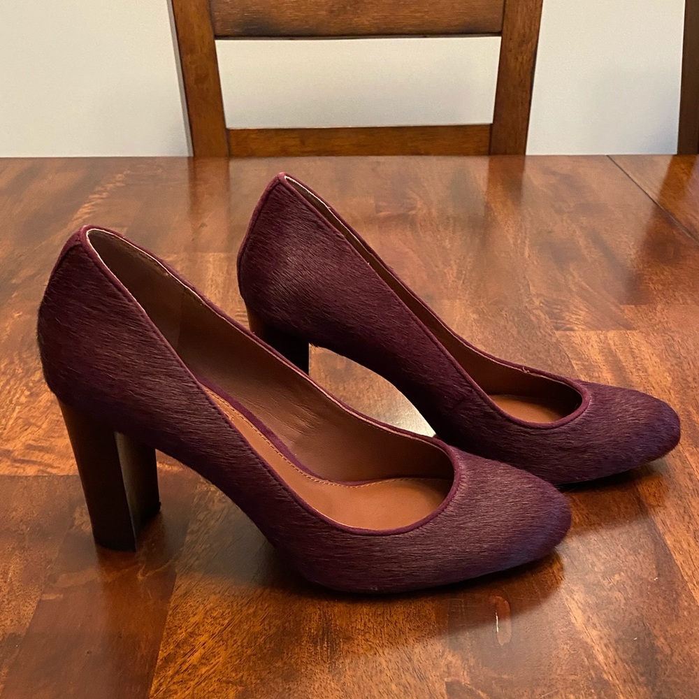 Ralph Lauren Calf Hair Rhian Pumps